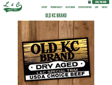 Tablet Screenshot of lcmeats.com